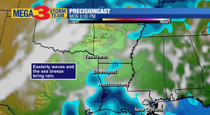 Easterly Wave early this week